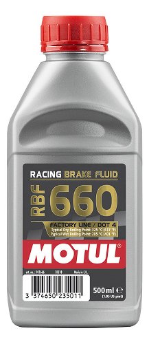 MOTUL RACING ブレーキフルード RBF660 DOT4 ブレーキオイル レーシング仕様 高沸点 サーキット対応
