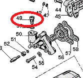 デロルト 加速ポンプ アクセラレータ PHF PHM キャブレター DELLORTO DUCATI MOTOGUZZI