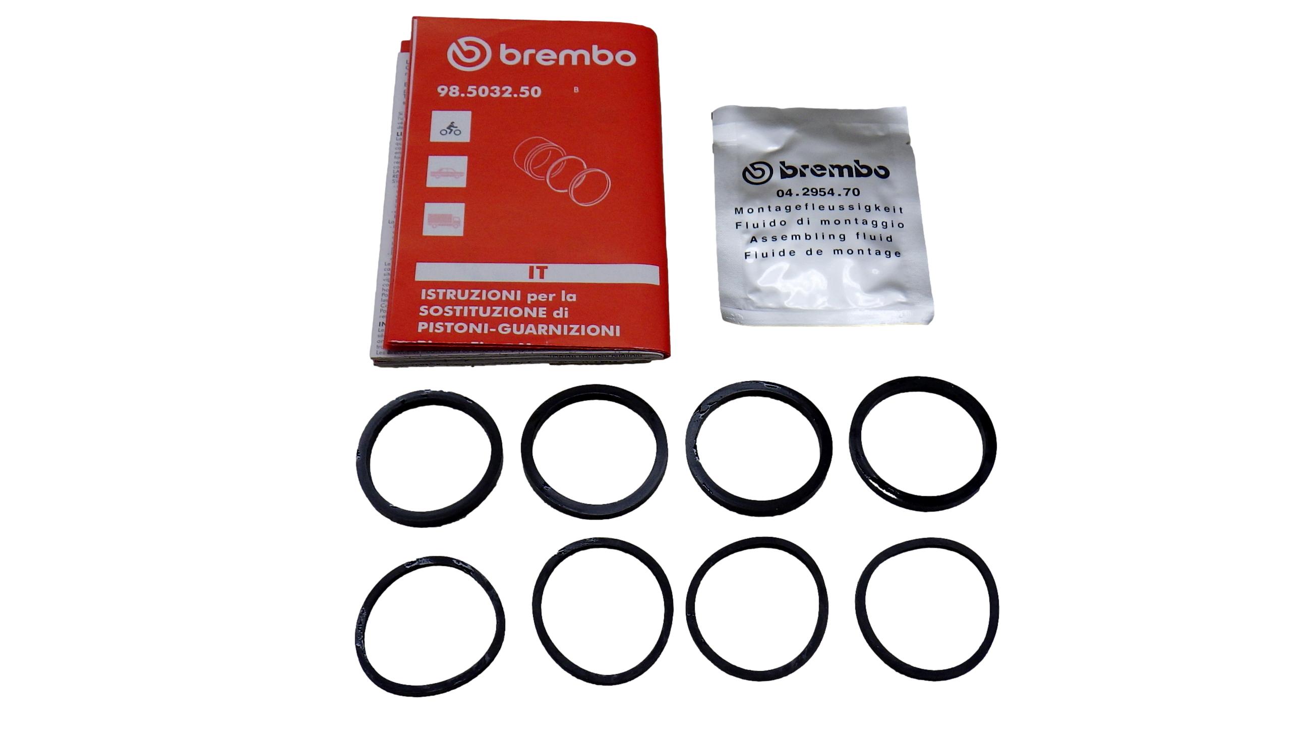 ブレンボ M4 ラジアルキャリパー 34mm シールキット brembo DUCATI KTM オーバーホール
