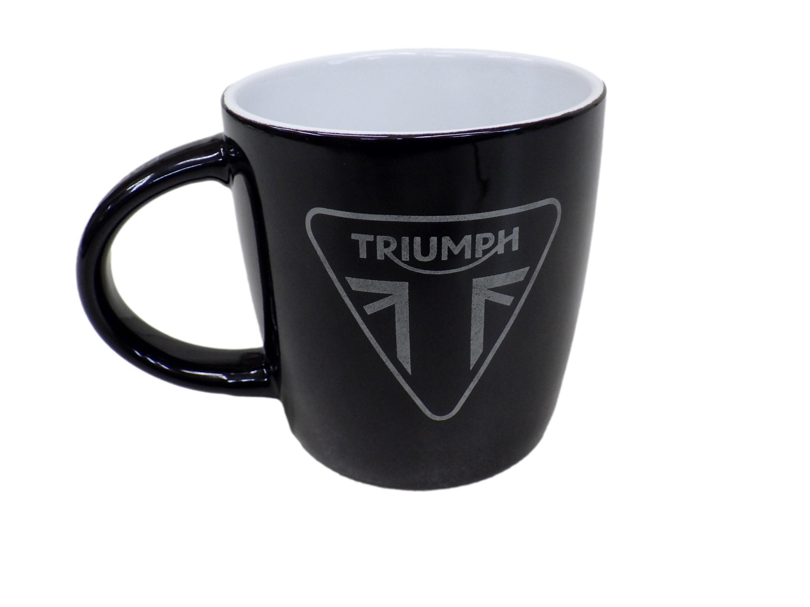 TRIUMPHオフィシャルライセンス マグカップ black Motorcycles Legendary 330ML トライアンフOFFICIAL