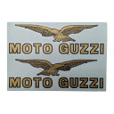 モトグッチ イーグル GOLD 2ピース タンクステッカー左右 MOTO GUZZI EAGLE