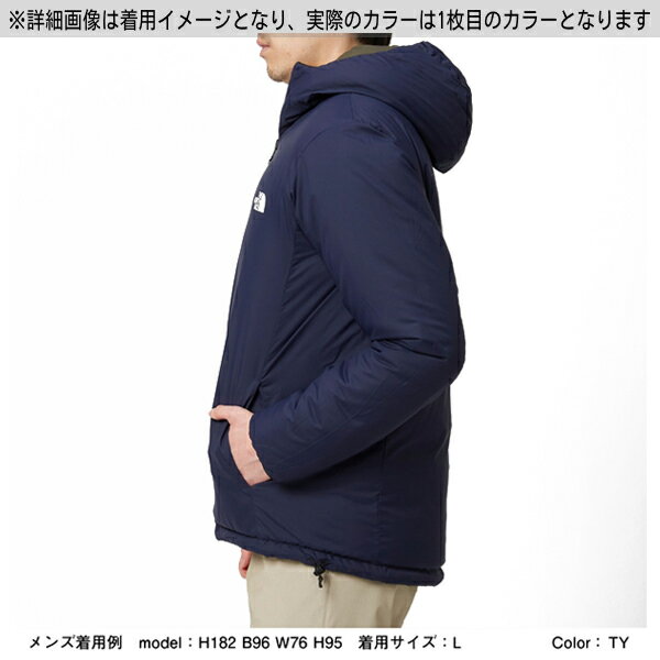 ノースフェイス アウター リバーシブルエニータイムインサレーテッドフーディ NY82180-TY THE NORTH FACE Reversible Anytime Insulated Hoodie メンズ tnf10