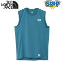 ノースフェイス ランニングウエア スリーブレスドライドットクルー NT12372-SL THE NORTH FACE S/L Dot Light Crew 【メンズ】 ノースリーブ 24SS ap-m-shirt