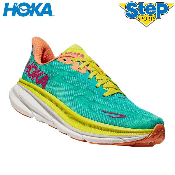 あす楽 ホカ オネオネ ランニングシューズ クリフトン 9 1127895-CEPR ワイズ：レギュラー(D) HOKA ONEONE CLIFTON 9 メンズ 厚底 くつ 23SS cat-run