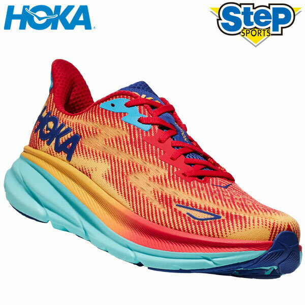 あす楽 ホカ オネオネ ランニングシューズ クリフトン 9 1127895-CRSCL ワイズ：レギュラー(D) HOKA ONEONE CLIFTON 9 メンズ 24SS cat-run mcpack