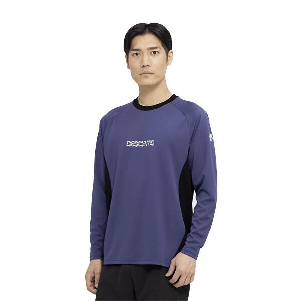 [デサント] 長袖バレーボールシャツ【甲斐優斗選手着用モデル】 DV5FLT02UPL00バレーボール 【VB】
