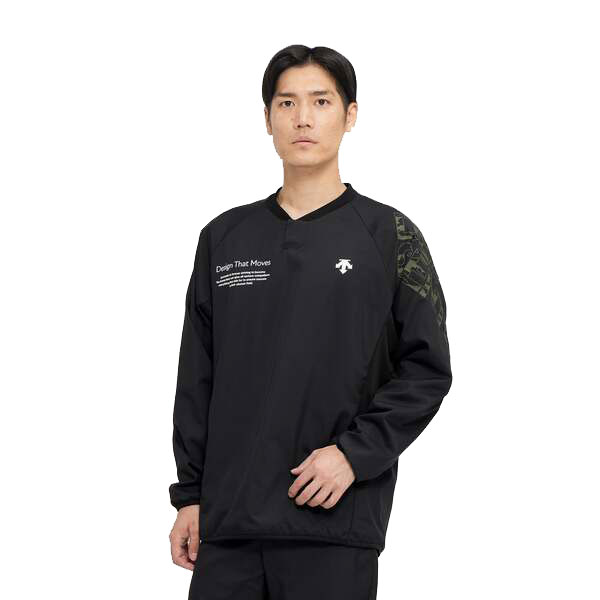 [デサント] ウォーマージャケット【石川祐希選手着用モデル】 DV5FWB02UBK00バレーボール 【VB】