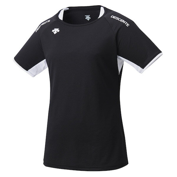 ★【BF SALE エントリーでP10倍】27日01:59まで★[デサント] ウィメンズ 半袖バレーボールシャツ DVB5223..