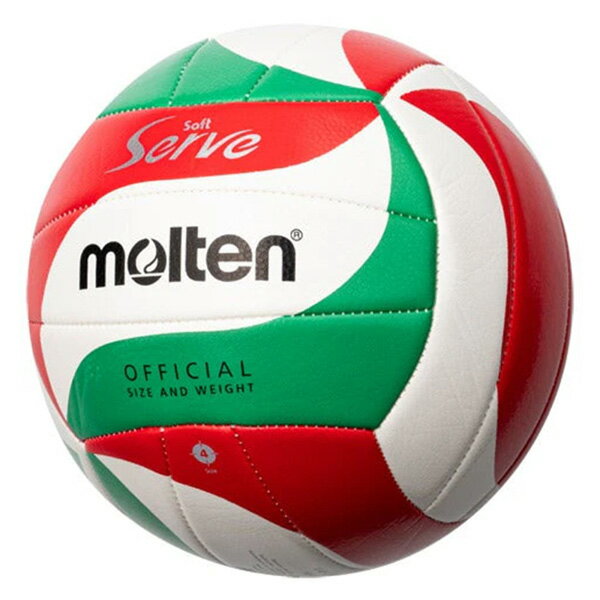 ★【エントリーでポイント10倍】11月20日20時スタート★[モルテン] V4M3000 ソフトサーブ【練習球4号 中..