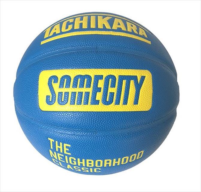 バスケットボール タチカラ SB7-108 SOMECITY OFFICIAL GAME BALL TACHIKARA 7号 サムシティ 最高級屋内用合成皮革