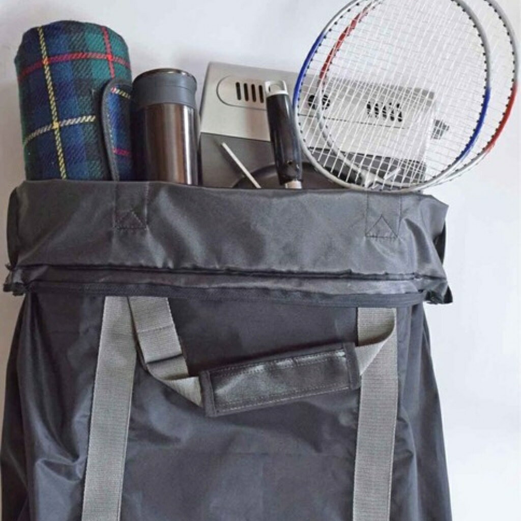 すごでか！トートバッグII 大容量 大量の荷物をまとめて運べる 肩パッド付き 旅行・日用品・食料品・洗濯物・お土産運びに便利 軽減設計 【50】 stepmarket-10001511 stepmarket 楽天市場店 サンプル画像3
