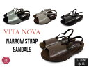 【SALE】VITANOVA ヴィタノーヴァ 8884 レディース リゾートサンダル フレキシブルソール 神戸靴 天然皮革 プレゼント ギフト 3E 屈曲性 バ...