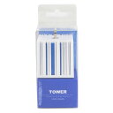 JESTTAX パッシブ ステレオ スピーカー TOWER ブルー 青 MS-F1BL(2)