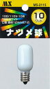 マクサー電機 ナツメ球（常夜灯） 1CT 10W 2個入 型式：T20口金:E12消費電力:10W塗装色:ホワイトM5-2115※LEDではありません。※一般の方もご購入頂けます。