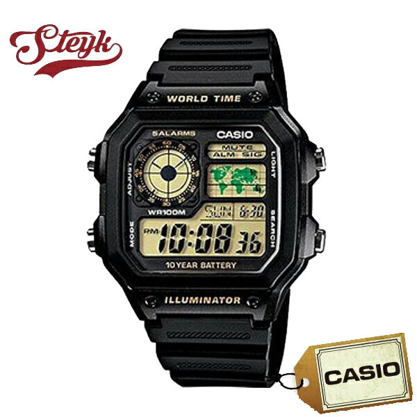CASIO カシオ 腕時計 デジタル AE-1200WH