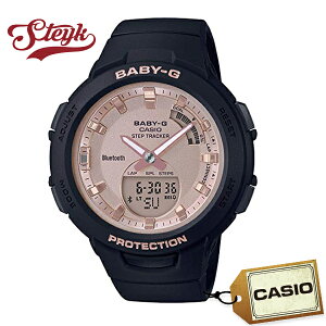 CASIO BSA-B100MF-1A カシオ 腕時計 アナデジ ベビーG BABY-G レディース ブラック ピンクゴールド カジュアル