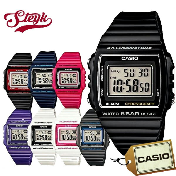 CASIO-W-215H カシオ 腕時計 デジタル W-21