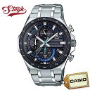エディフィス CASIO EQS-920DB-1B カシオ 腕時計 アナログ エディフィス EDIFICE ソーラー メンズ ブラック シルバー カジュアル ビジネス