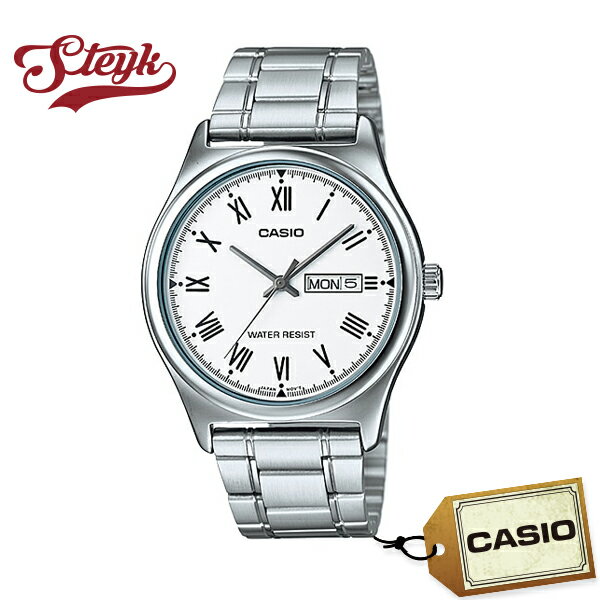 CASIO LTP-V006D-7B カシオ 腕時計 アナログ スタンダード レディース ホワイト シルバー カジュアル ビジネス その1