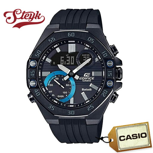 CASIO ECB-10PB-1A カシオ 腕時計 アナデジ EDIFICE エディフィス モバイルリンク メンズ ブラック ブルー カジュアル CASIO ECB-10PB-1A カシオ 腕時計 アナデジ EDIFICE エディフィス モバイルリンク メンズ ブラック ブルー カジュアル