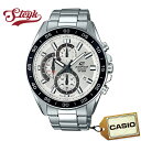 CASIO EFV-550D-7A カシオ 腕時計 アナログ G-SHOCK Gショック エディフィス メンズ ホワイト シルバー ビジネス カジュアル その1