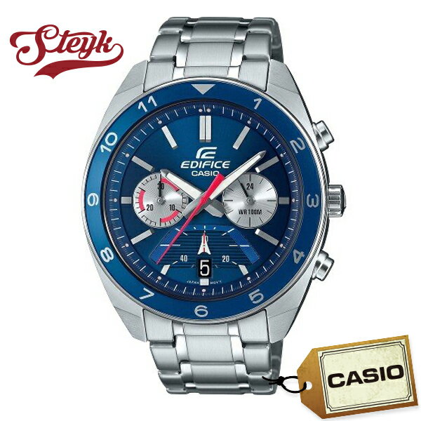 カシオ エディフィス 腕時計（メンズ） CASIO EFV-590D-2A カシオ 腕時計 アナログ EDIFICE エディフィス メンズ ブルー シルバー カジュアル