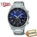 CASIO EFV-600D-2A カシオ 腕時計 アナログ EDIFICE メンズ シルバー ブラック ブルー カジュアル その1