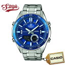 カシオ エディフィス 腕時計（メンズ） CASIO EFV-C100D-2A カシオ 腕時計 アナデジ EDIFICE エディフィス メンズ ネイビー シルバー ビジネス カジュアル