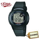 CASIO F-200W-1A カシオ 腕時計 デジタル スタンダード メンズ ブラック シルバー カジュアル