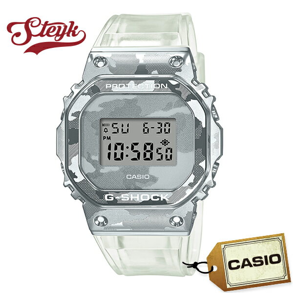 CASIO GM-5600SCM-1 カシオ 腕時計 デジタル G-SHOCK METAL COVERED メンズ グレー クリア カジュアル