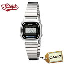 CASIO LA-670WA-1 カシオ 腕時計 デジタル スタンダード メンズ ブラック シルバー カジュアル