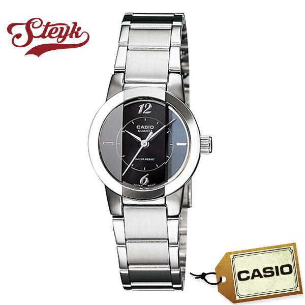 CASIO LTP-1230D-1C カシオ 腕時計 アナログ レディース ブラック シルバー カジュアル
