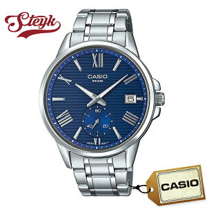 CASIO MTP-EX100D-2A カシオ 腕時計 アナログ スタンダード メンズ ブルー シルバー カジュアル ビジネス