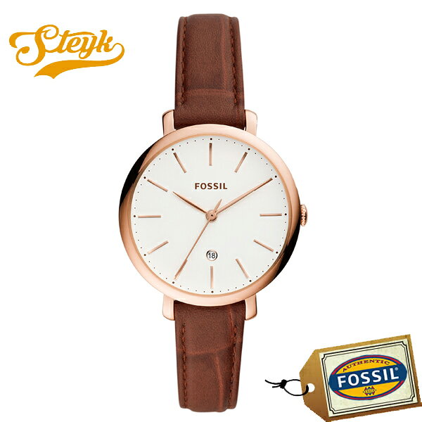 超人気の 20日23 59まで 店内ポイント最大36倍 Fossil Es4629 フォッシル 腕時計 アナログ Jacqueline レディース ホワイト ゴールド ブラウン カジュアル 限定価格セール Www Araraddaily Com