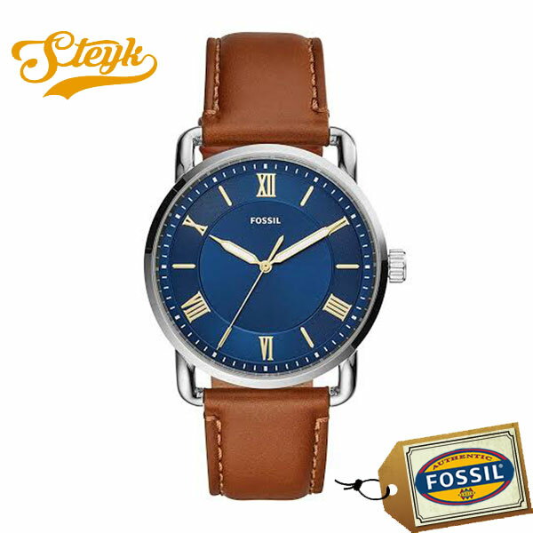 フォッシル FOSSIL FS5661 フォッシル 腕時計 アナログ メンズ ブルー ブラウン ビジネス