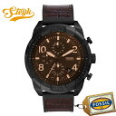 フォッシル FOSSIL FS5713 フォッシル 腕時計 アナログ BRONSON メンズ ブラック ブラウン カジュアル