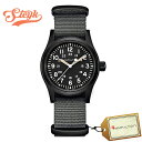HAMILTON H69409930 ハミルトン 腕時計 アナログ Khaki Field メンズ グレー ブラック カジュアル