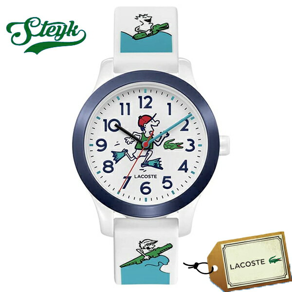 【30日23:59まで！店内ポイント最大36倍】LACOSTE 2030029 ラコステ 腕時計 アナログ LACOSTE.12.12 KIDS キッズ ホワイト ブルー カジュアル