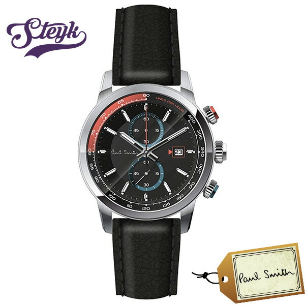 Paul Smith PS0110019 ポールスミス 腕時計 アナログ クロノグラフ メンズ ブラック カジュアル ビジネス