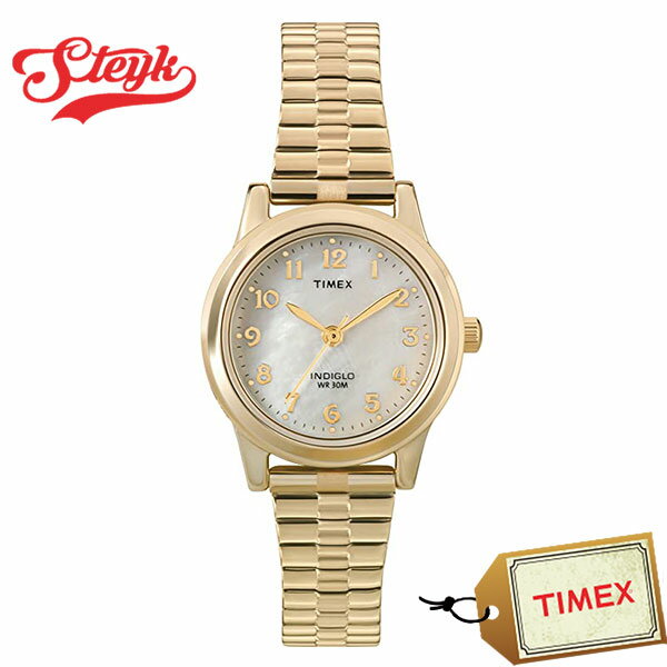 タイメックス TIMEX T2M827 タイメックス 腕時計 アナログ expansion エクスパンション レディース ホワイト ゴールド カジュアル