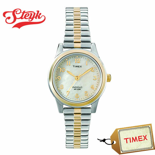 タイメックス TIMEX T2M828 タイメックス 腕時計 アナログ DRESS EXPANSION ドレスエクスペンション レディース ホワイト シルバー カジュアル