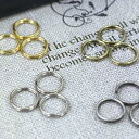 2重カン 線径0.8mm×外径8mm 30個 2重リング 古美メッキ