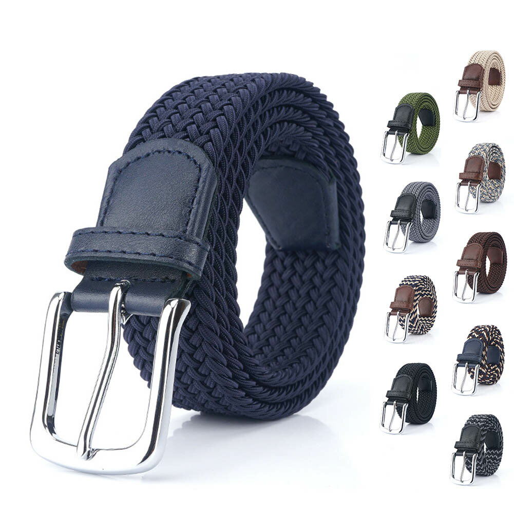 【レビュー特典 10%OFF】ゴムベルト メッシュベルト レディース メンズ ベルト ストレッチ 編み込み ゴルフベルト 伸びる フリーサイズ ゴルフ スポーツ デニム おしゃれ カジュアル ビジネス フォーマル 2個セット