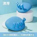【レビュー特典 20%OFF】フットケア用品 足裏 土踏まず 矯正 サポーター 足指 トレーニング器具 美脚 ふくらはぎ 脚やせ スタイルアップ 姿勢 バランス改善 エクササイズ プラスチック製 ピンク ブルー 通年|詳細画像