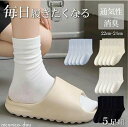 【レビュー特典 10%OFF】【送料無料】 靴下 5足セット 5足組 消臭 通気性 無地 レディース 学生 スクール 学校 仕事 ビジネス 白 靴下 レディース...