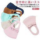 【レビュー特典 10%OFF】UVカット 冷感 レディース マスク 快適 10枚セット クールマスク アイス UPF50+ フリル付き 立体マスク 立体 紫外線対策 冷感マスク 日差し対策 花粉対策 洗える 3D 速乾 吸汗 耳が痛くない 10枚セット 蒸れにくい アイスシルク