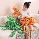 【レビュー特典 10%OFF】タコ ぬいぐるみ リアル 大きい 軟体動物 オクトパス 本物 そっくり リアル ペット おもちゃ 子供 女の子 男の子子供部屋 誕生日 プレゼント 80cm(3)