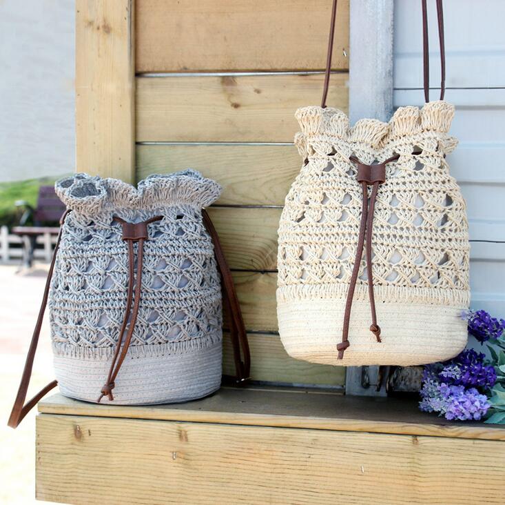 【レビュー特典 20％OFF】カゴバッグ 編みバッグ レディース 可愛いバッグ 編みかご インナー巾着付き 肩掛け 斜め掛け籠バッグ ショルダーバッグ 浴衣コーデ 海旅行 小さめ 夏 おしゃれ ビーチバッグ ナチュラル 4色