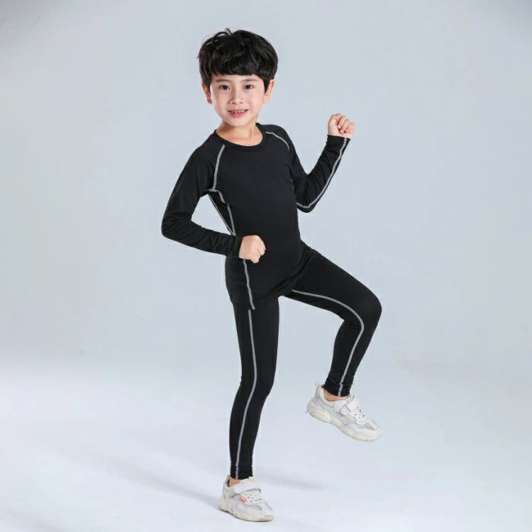 【レビュー特典 20%OFF】インナーシャツ キッズ インナー スポーツアンダーウェア 長袖 サッカー コンプレッションウェア トレーニングウェア セットアップ...