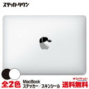 【全機種対応】MacBook ステッカー スキンシール デカール 野球帽 ”cap” Air Pro 11 12 13 14 15 16 M1